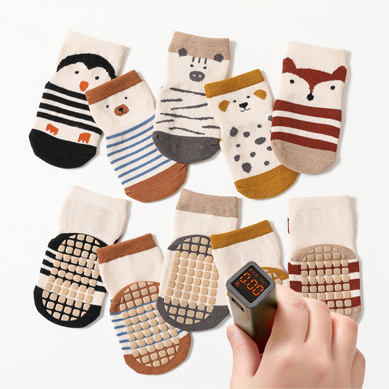 Fashion Baby Floor Socks Cute  - Unisex Baby Socks Non Slip recension och pris