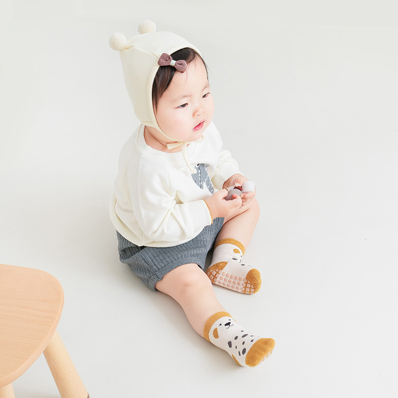 Fashion Baby Floor Socks Cute  - Unisex Baby Socks Non Slip recension och pris