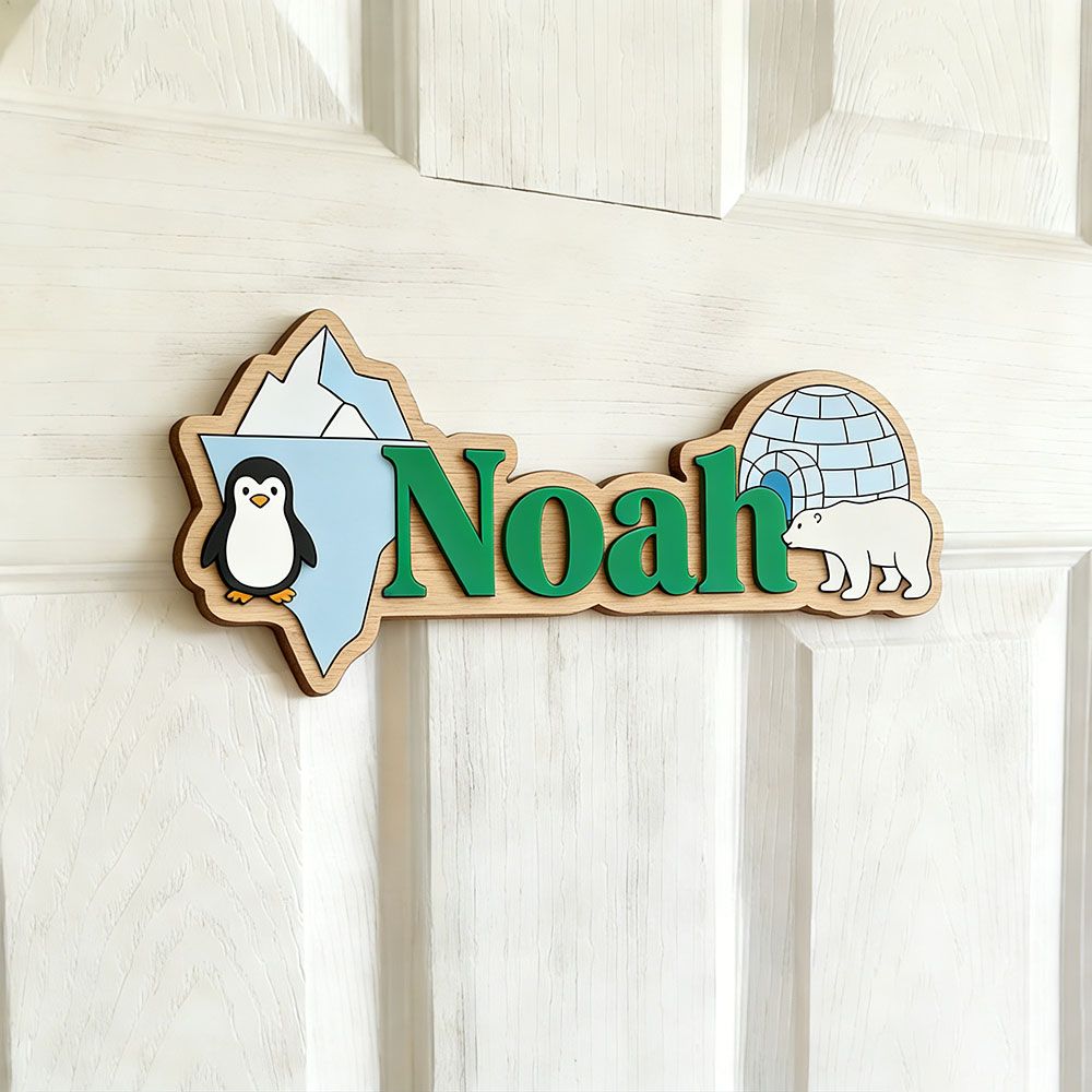 Arctic Penguin & Polar Bear Cu - Nursery recension och pris