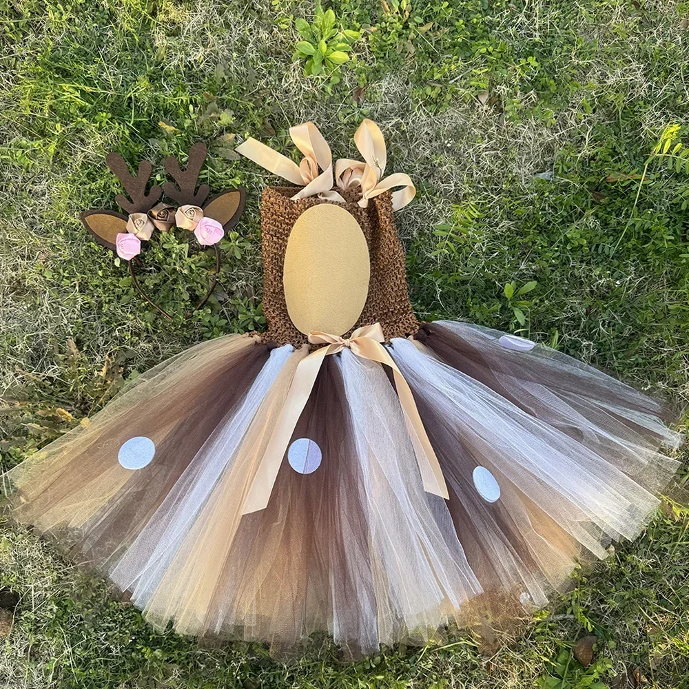 Deer Tutu Dress Girl Christmas - Baby Gear recension och pris