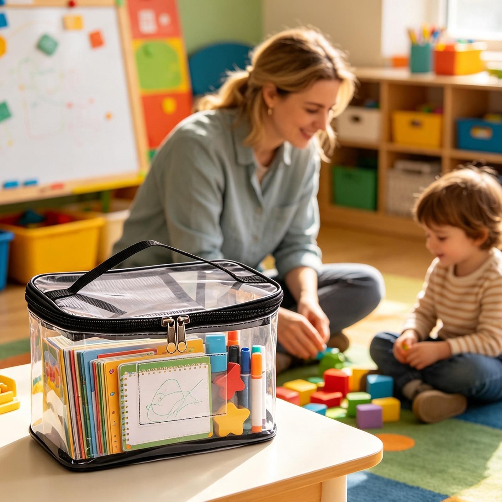 Toy Bags For Storage 6 Pieces  - Nursery recension och pris