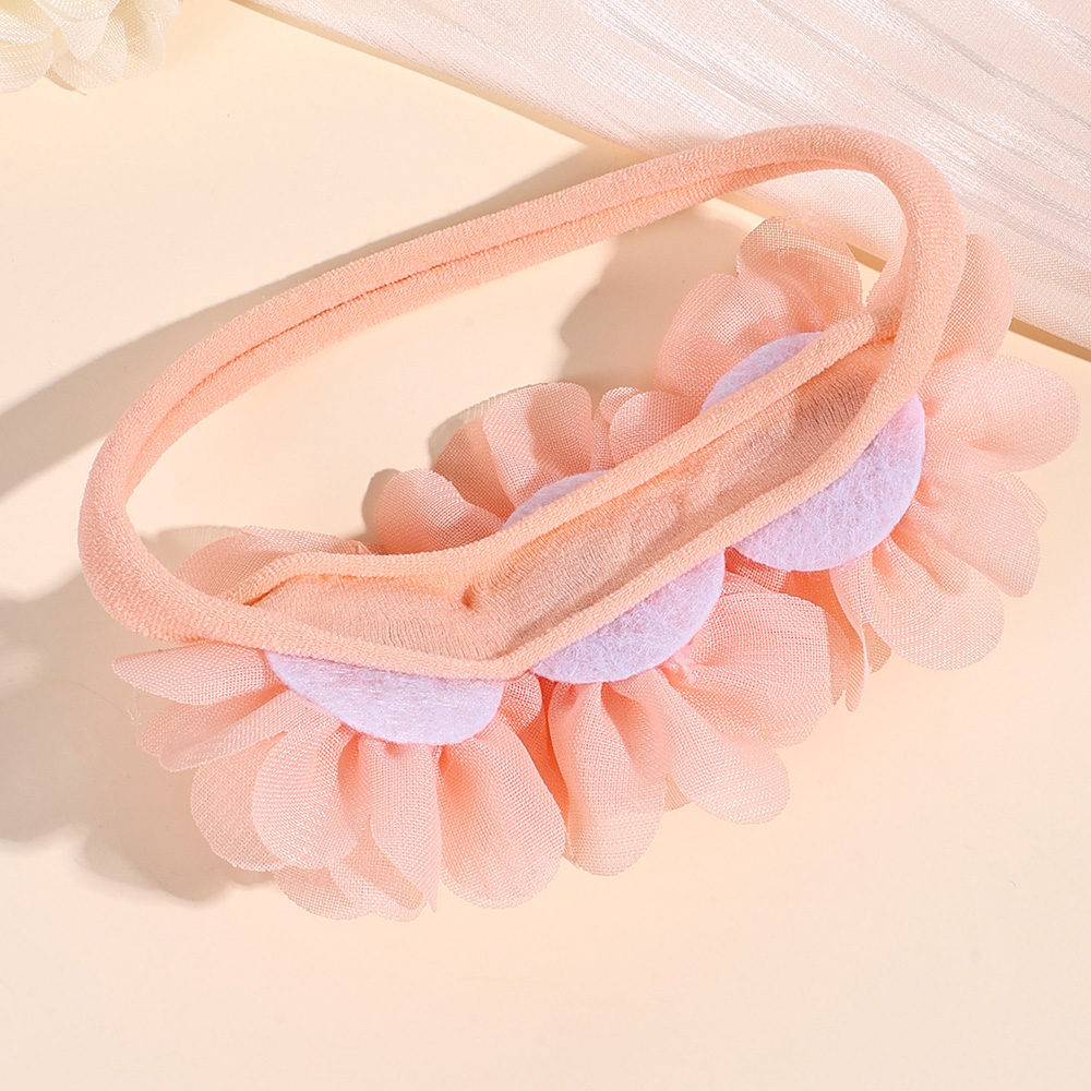 3Pcs Chiffon Flower Headbands  - Baby Gear recension och pris