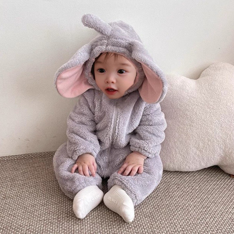 Adorable Elephant Onesie 2026  - Cotton Baby Onesies Zipper recension och pris