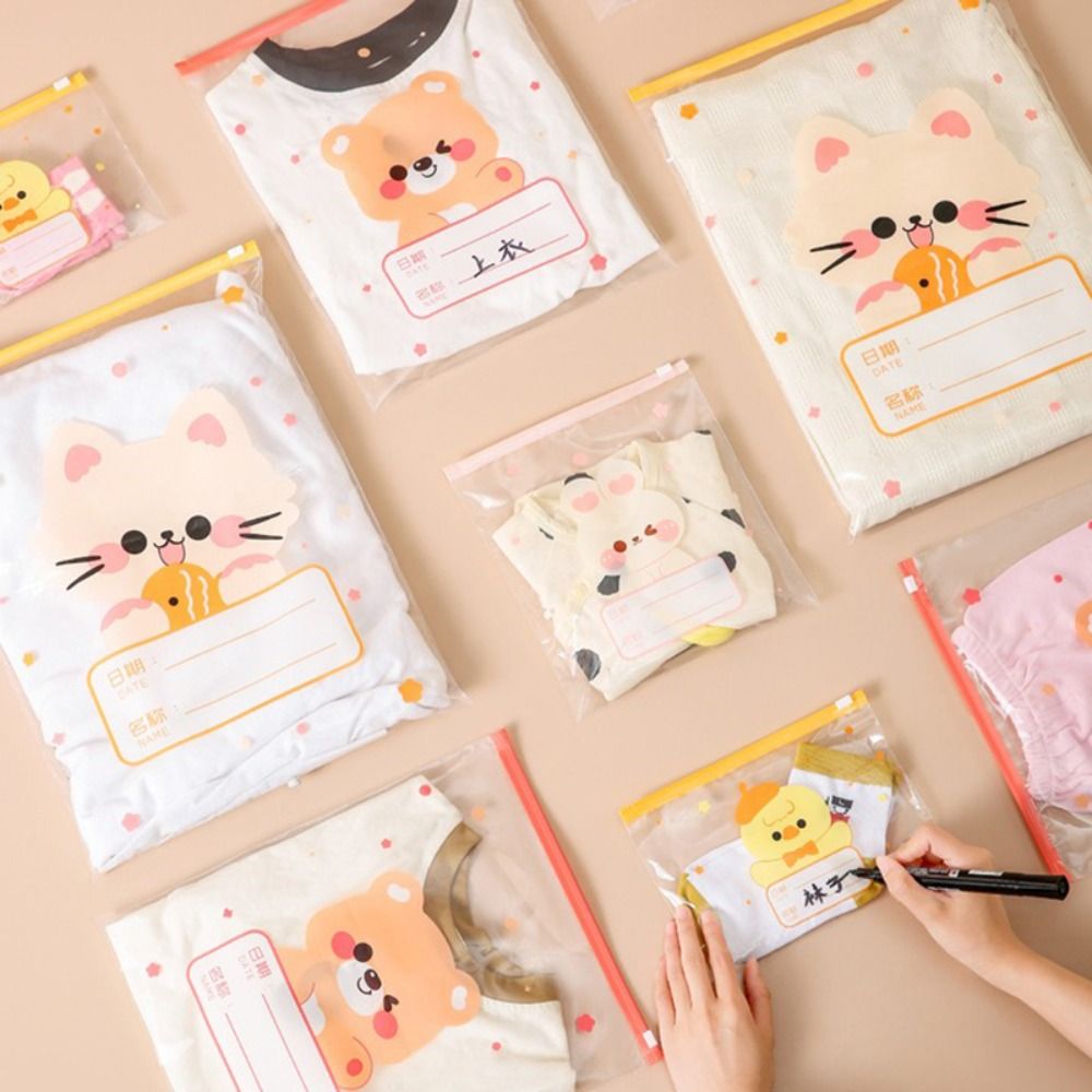10PCS Multi-size Storage Bag C - Baby Clothes recension och pris