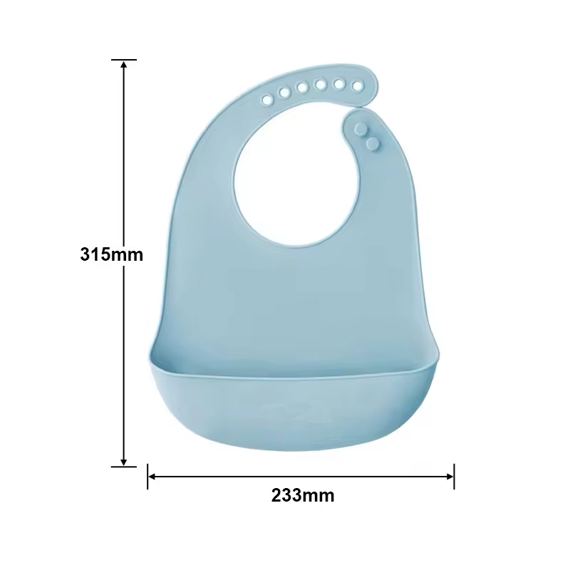 Food Grade Baby Soft Silicone  - Waterproof Baby Bibs Silicone recension och pris