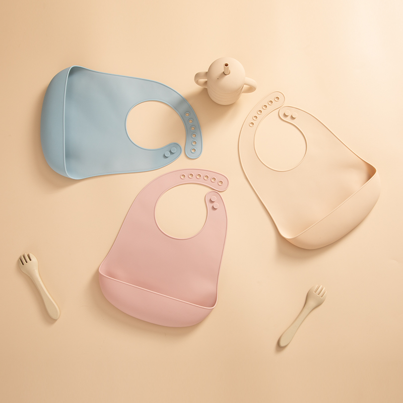 Food Grade Baby Soft Silicone  - Waterproof Baby Bibs Silicone recension och pris