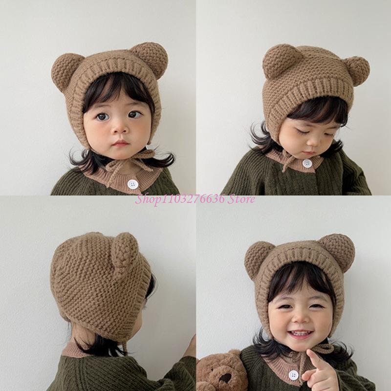 R6FD Infant Toddlers Winter Ha - Infant Beanie Hat With Ears recension och pris