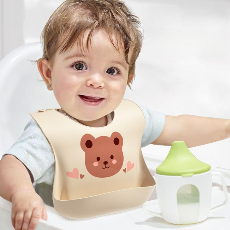 Waterproof Baby Bibs Soft Sili - Waterproof Baby Bibs Silicone recension och pris
