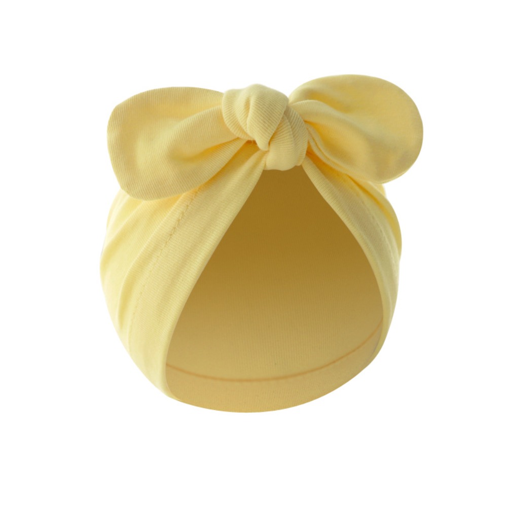 Cute Flower Knot Baby Hat Soli - Infant Beanie Hat With Ears recension och pris