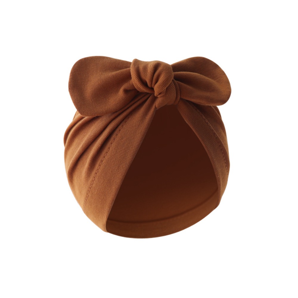 Cute Flower Knot Baby Hat Soli - Infant Beanie Hat With Ears recension och pris
