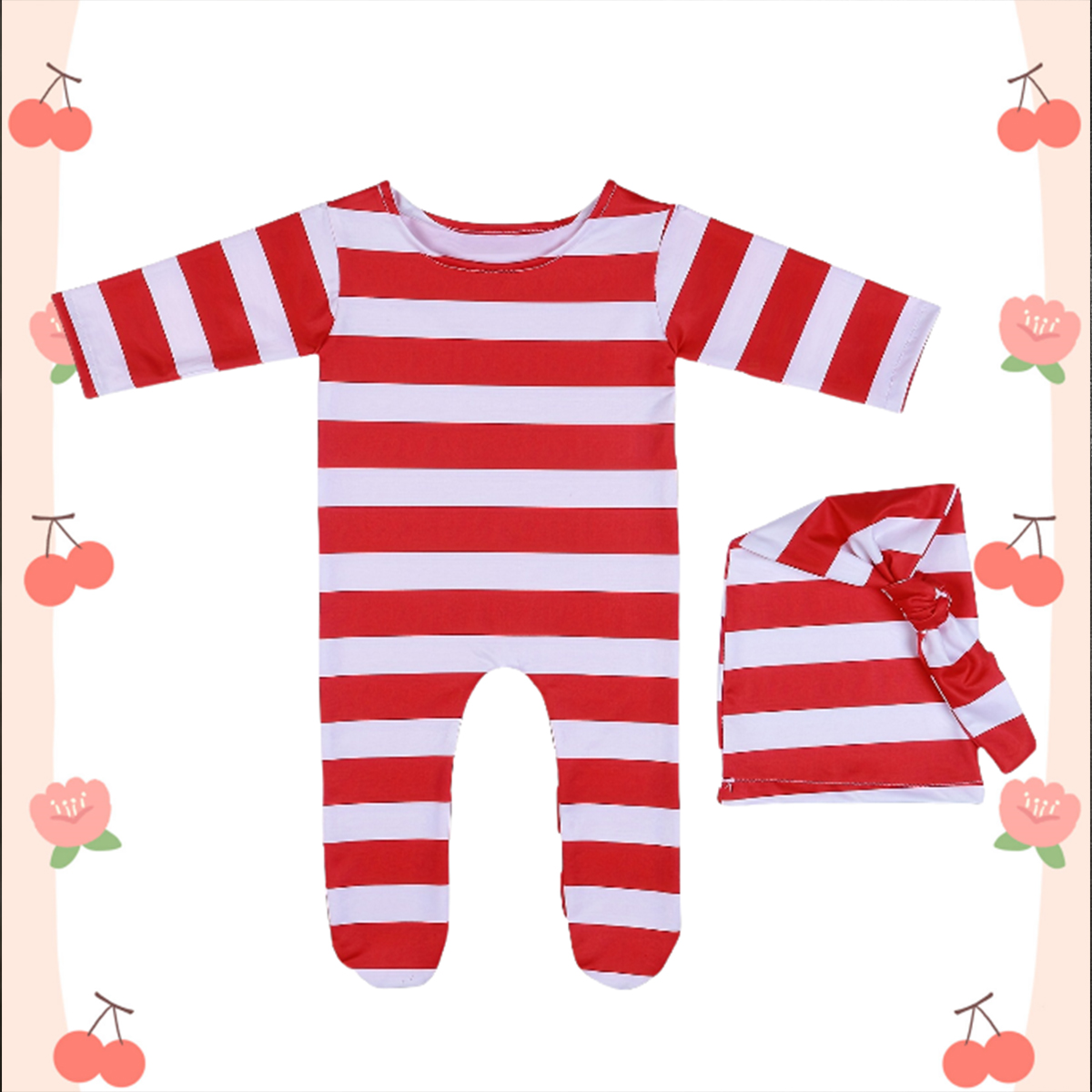 Ylsteed Newborn Red Jumpsuit w - Infant Photography Props Outfit recension och pris