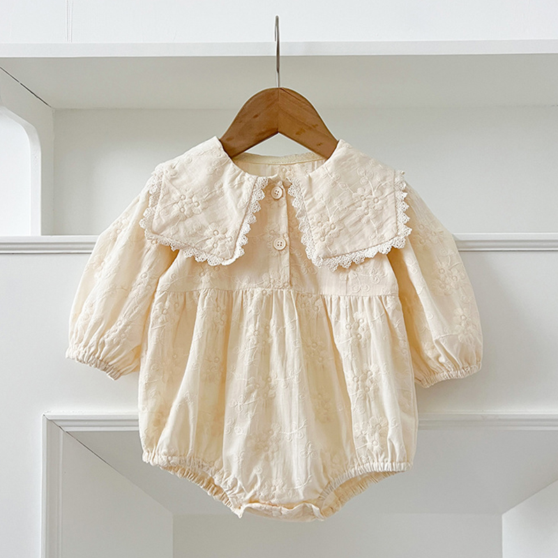 Spring Girls Sweet Princess On - Newborn Baby Girl Romper Floral recension och pris