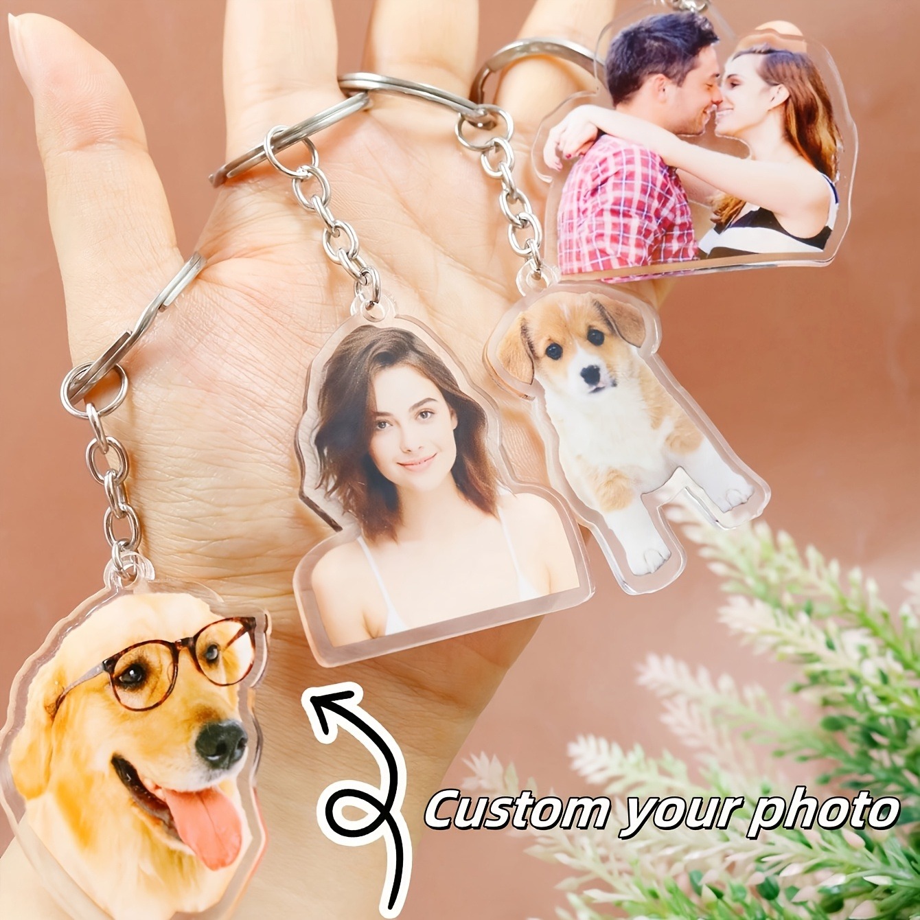 1 Custom Photo Acrylic Keychai - Baby Gear recension och pris