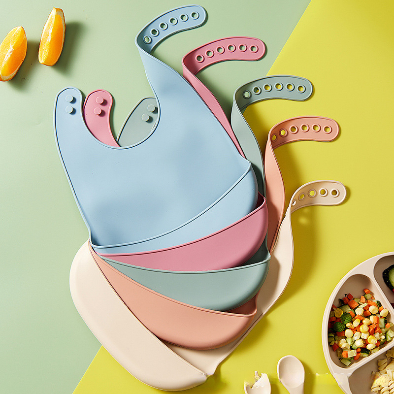 Baby Silicone Bibs Babies Wate - Waterproof Baby Bibs Silicone recension och pris